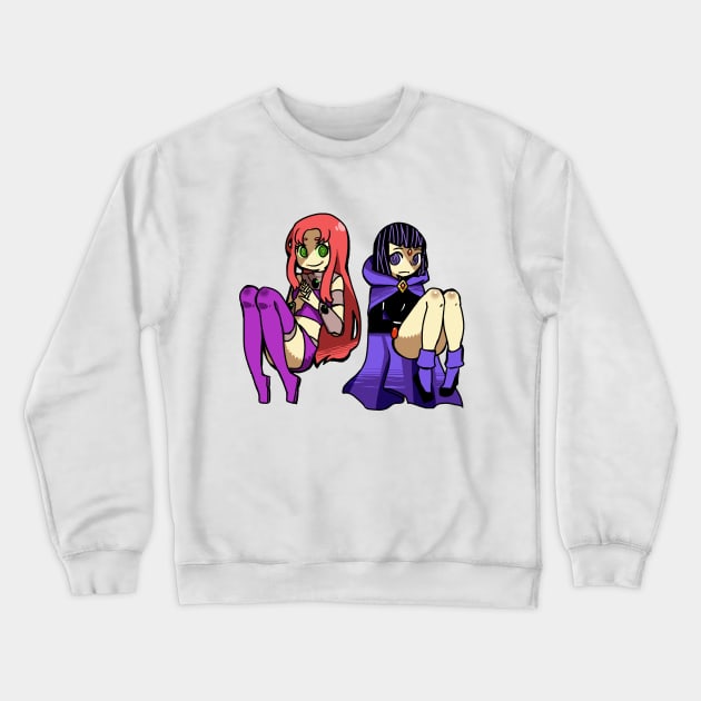 Teen Titans Crewneck Sweatshirt by yousachi